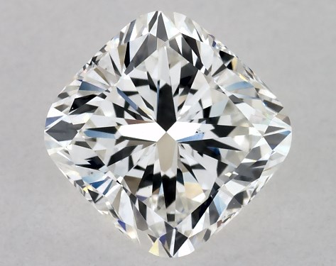 GIA 1.01 Carat H-VS1 Ideal Cut Cushion Modified Diamond